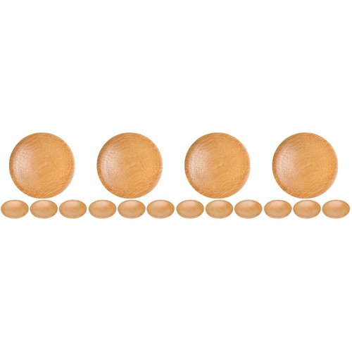 Pcs round bamboo drink - pcs,