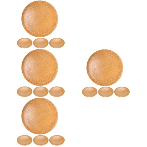 Pcs round bamboo - ,