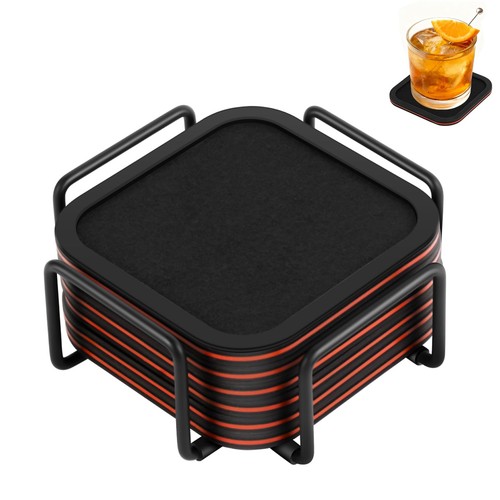 Absorbent coasters with - absorbent,