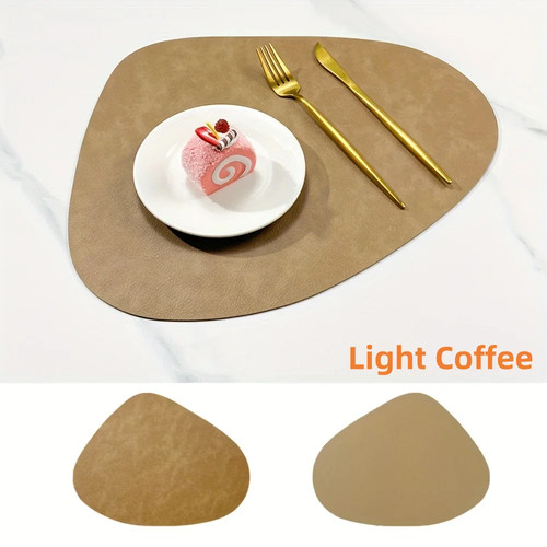 Leather placemats - pu,