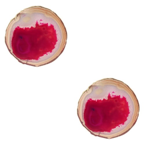 Set agate small cup - 2, mat