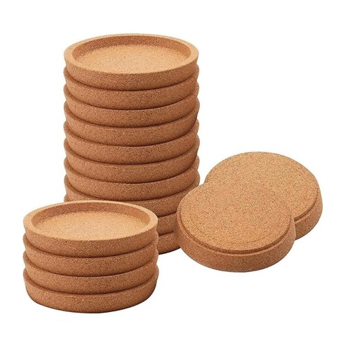 Stackable cork drink - drink, coasters