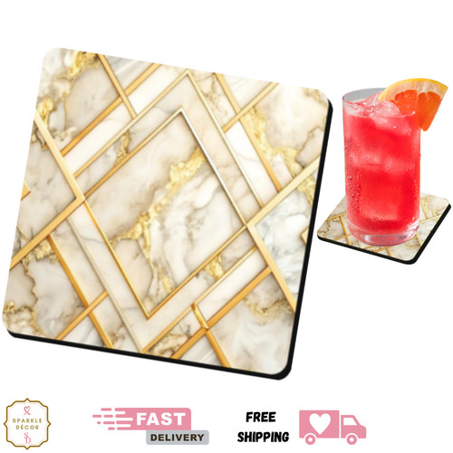 Coasters marble drinks - coasters,