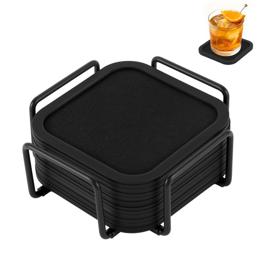 Silicone coasters with - silicone,