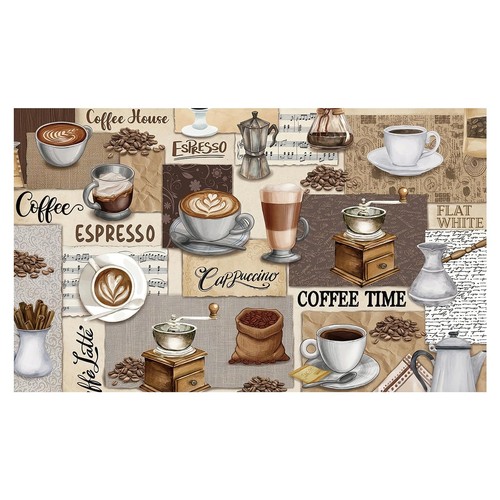 Brown absorbent coffee bar - brown,
