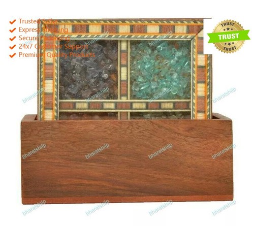 Wood table coaster set - wood, of
