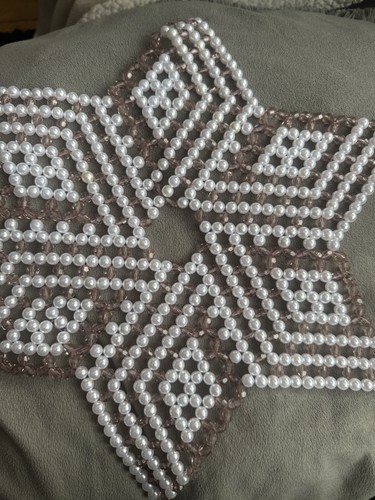 Handmade tea table mat - table,