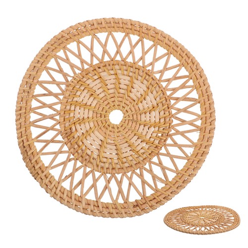 Handmade braided coasters - coasters, for