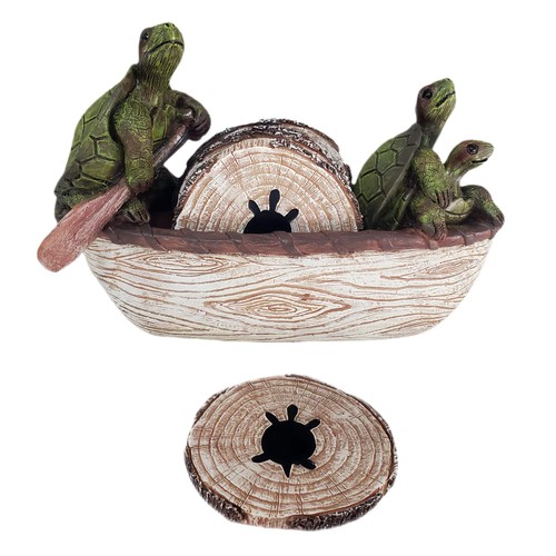 Turtle coasters set 5 - set, of
